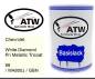 Preview: Chevrolet, White Diamond Pri Metallic Tricoat, 98 / WA800J / GBN: 500ml Lackdose, von ATW Autoteile West.